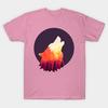 T Shirt Women Howling Wolf Harajuku Print Kawaii Tshirt Summer Short Sleeve Female T-Shirt Top Tee