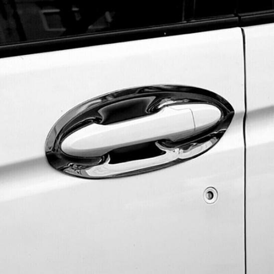 Exterior Side Door Bowl Cover Trim For Honda Fit/Jazz 2014-2020 Black Titanium