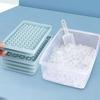 Форма для льда из пищевых продуктов, легко извлекаемая форма для кубиков льда, круглая форма для кубиков льда на 104 отверстия, холодильник
