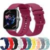 For Amazfit POP Bip 3 Pro/S Lite/U Pro/GTR 42mm Correa 20mm Silicone Band Strap For Amazfit GTS 4 2 Mini/2E 3 Wristband Bracelet