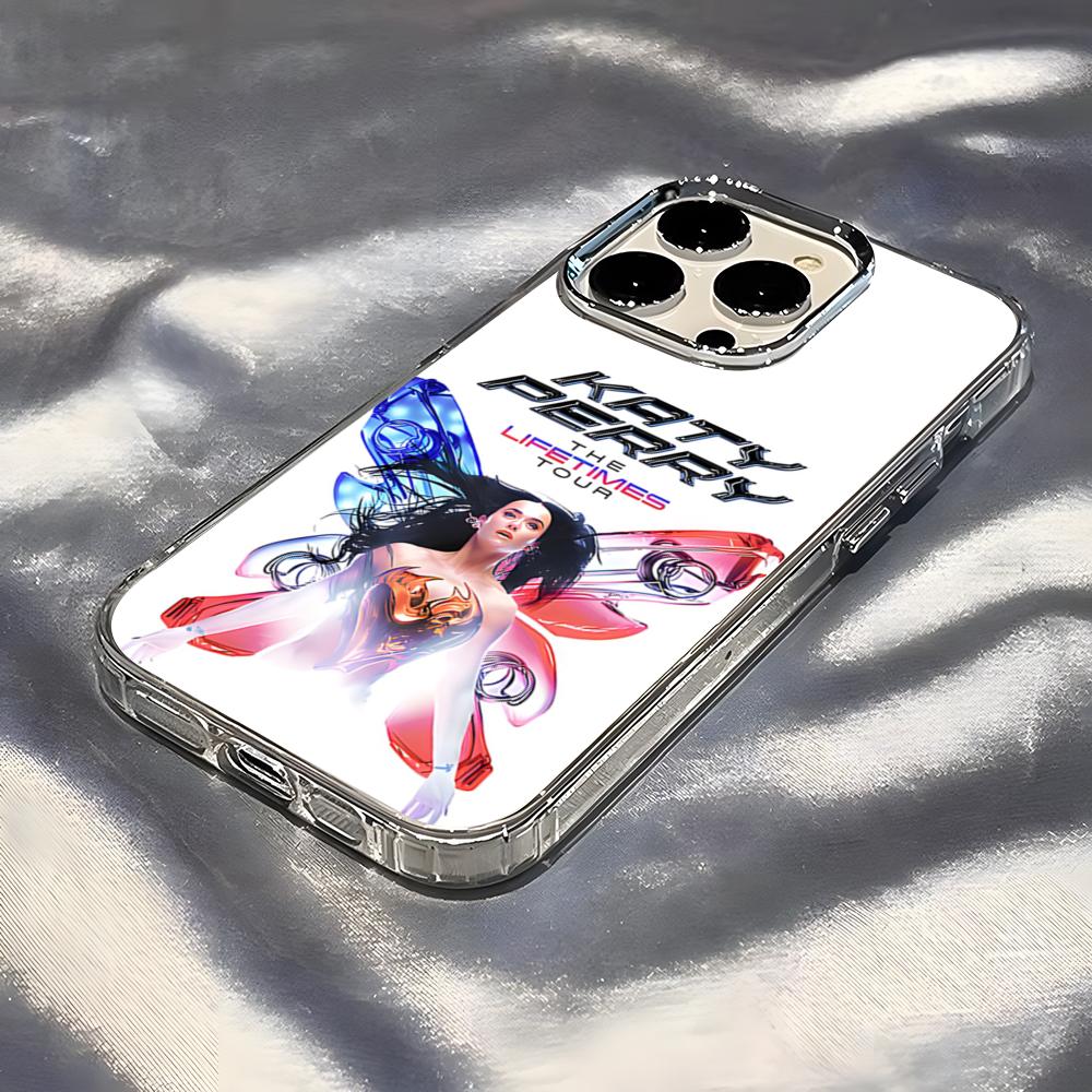 Singer K-Katy P-Perry Hot Album Phone Case For IPhone 17 Pro Max 16 15 14 Pro Max IPhone 13 Pro Max 11 Plus Transparent Cover