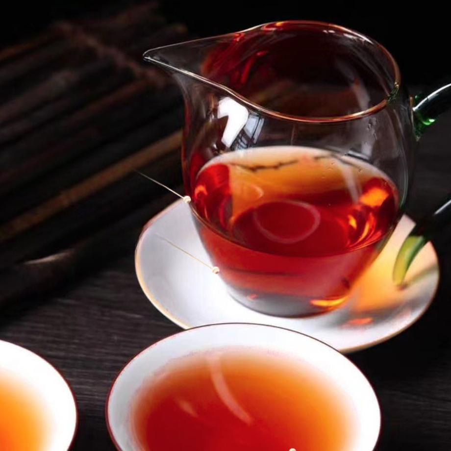 Спелый чай Пуэр Крупнолистовой высушенный на солнце сырой чай 357 г Ферментированный выдержанный спелый чайный пирог Пуэр