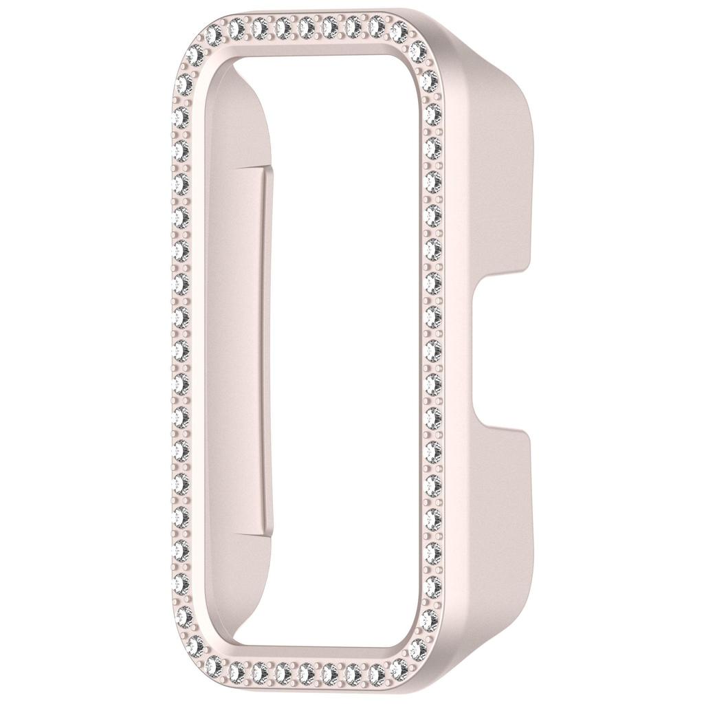 Чехол-бампер с бриллиантовым кристаллом для HUAWEI Band 10 9 8, полузащитный, устойчивый к царапинам, защитная рамка, крышка края