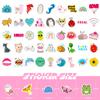 100 Small Size 4Cm Small Fresh Vsco Stickers Graffiti Stickers Computer Notebook Refrigerator Water Cup Stickers