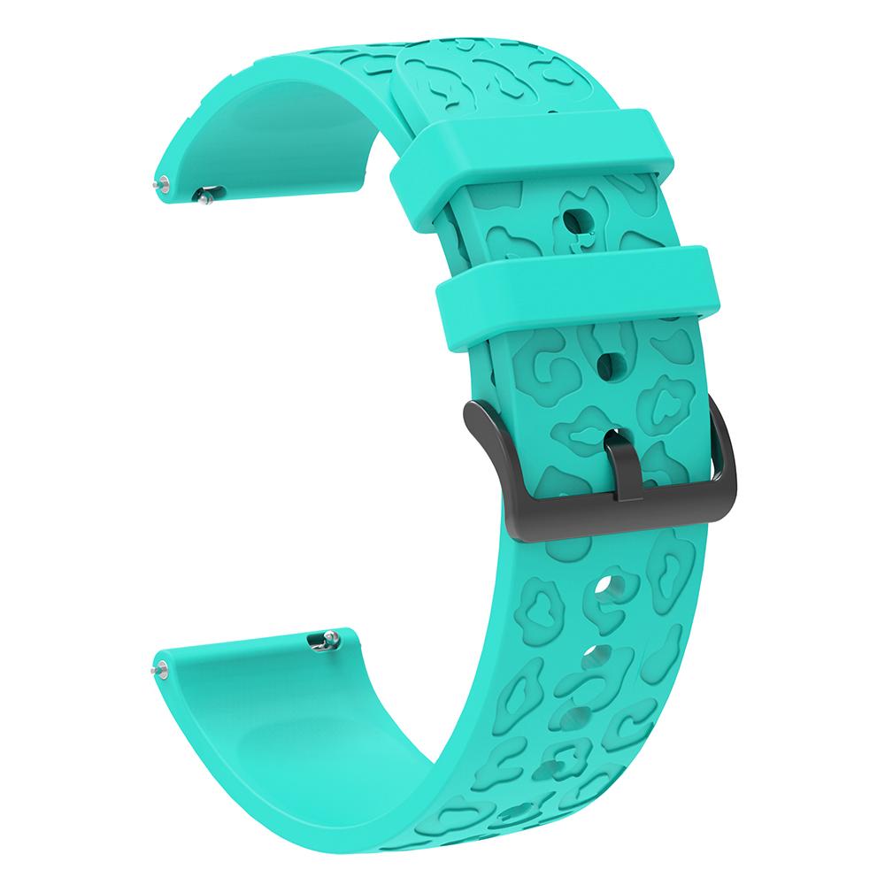For Samsung Gear S2 Classic/GarminMove Style/Huawei Watch GT 2 42mm Silicone Strap 20mm Laser Carving Watchband