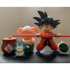 Б/у Фигурка из мягкого винила Сон Гоку и Оолонг из Dragon Ball Горшок с Сензу