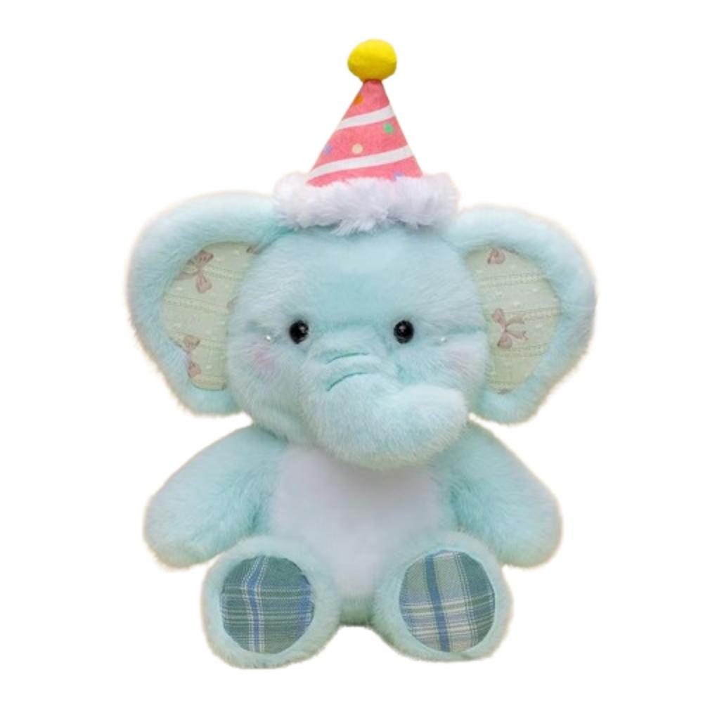 Fluffy Cartoon Elephant Plush Toys Soft Elephant Plush Toys Elephant Plush Doll Boys Girls