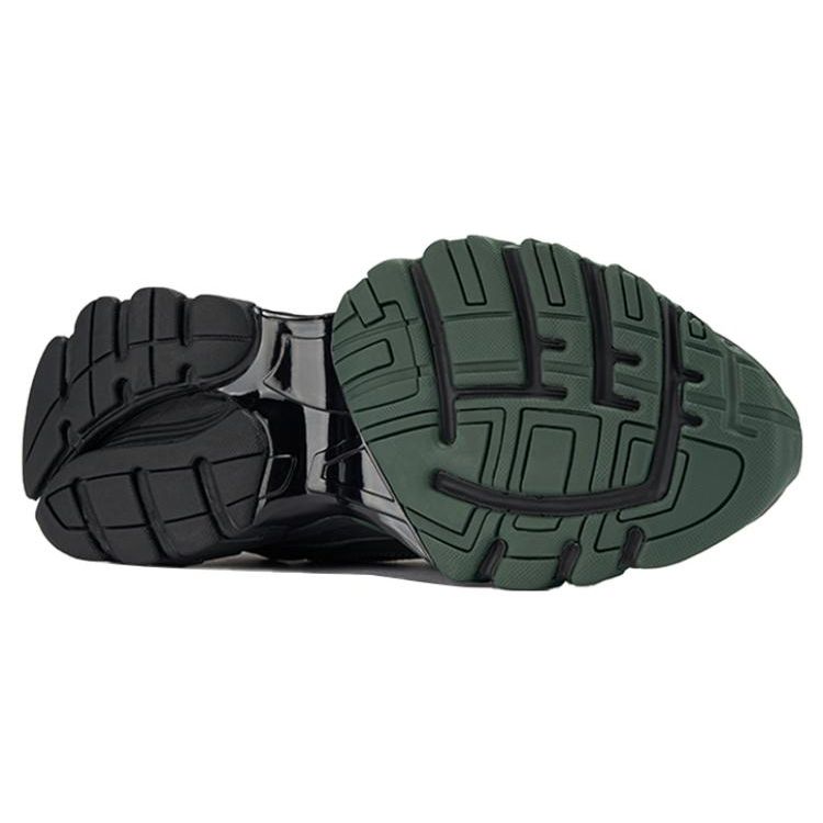 Reebok Dmx Trail Shadow Ретро Низкие Кроссовки для Марафона Унисекс кроссовки Серо-зеленые IE2153