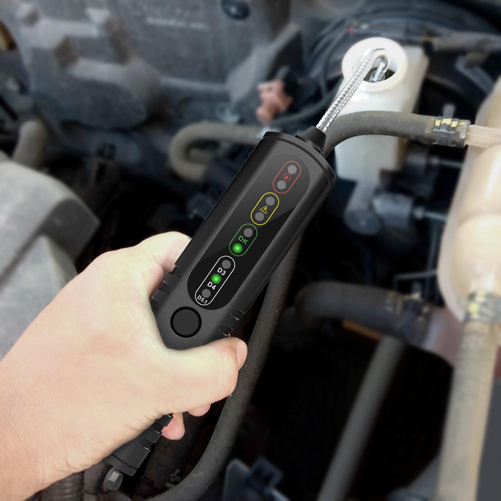 Brake Fluid Tester High Precision Auto Brake Diagnostic Tool Auto Brake Testing Tool Brake Fluid Inspection Tool for Car Repair