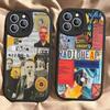 Vintage Fashion Design Radiohead Phone Cover For IPhone 11 12 13 14 15 16 Pro Max Mini Plus Soft Leather Case