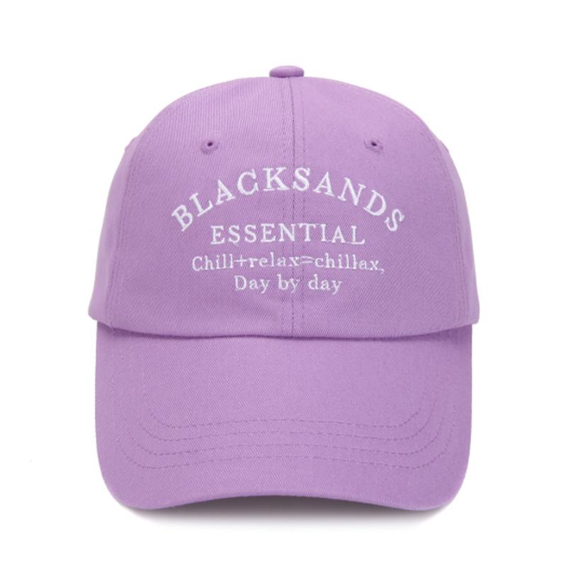 BLACK SANDS Chillax Essential Embroidered Ball Cap_Light Purple