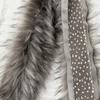 DIY Big Fur Collar 1M Hat Brim Plush Strip Fashion Artificial Fur Stripe Decoration