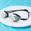 Очки для плавания с защитой от запотевания, прозрачные, с широким обзором, защитой от УФ-лучей, регулируемым ремешком