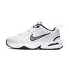 Nike Air Monarch 4 Chunky Sneakers Unisex Low Top White/Blue 415445-102(Team1166-blue)