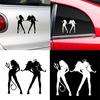 Ангел и дьявол сексуальная девушка водостойкая наклейка для декора автомобиля наклейка на автомобиль мотоцикл