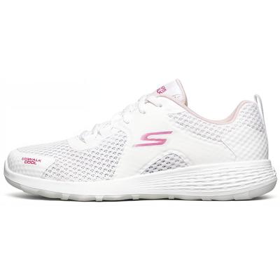 (WMNS) Go Walk Cool Беговые кроссовки Белые/Розовые Женские 667081-WPK