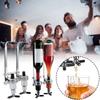Liquor Dispenser For Home Bar Leakproof Wine Upside Down Drink Dispenser Stand Rack For Wine Bottle