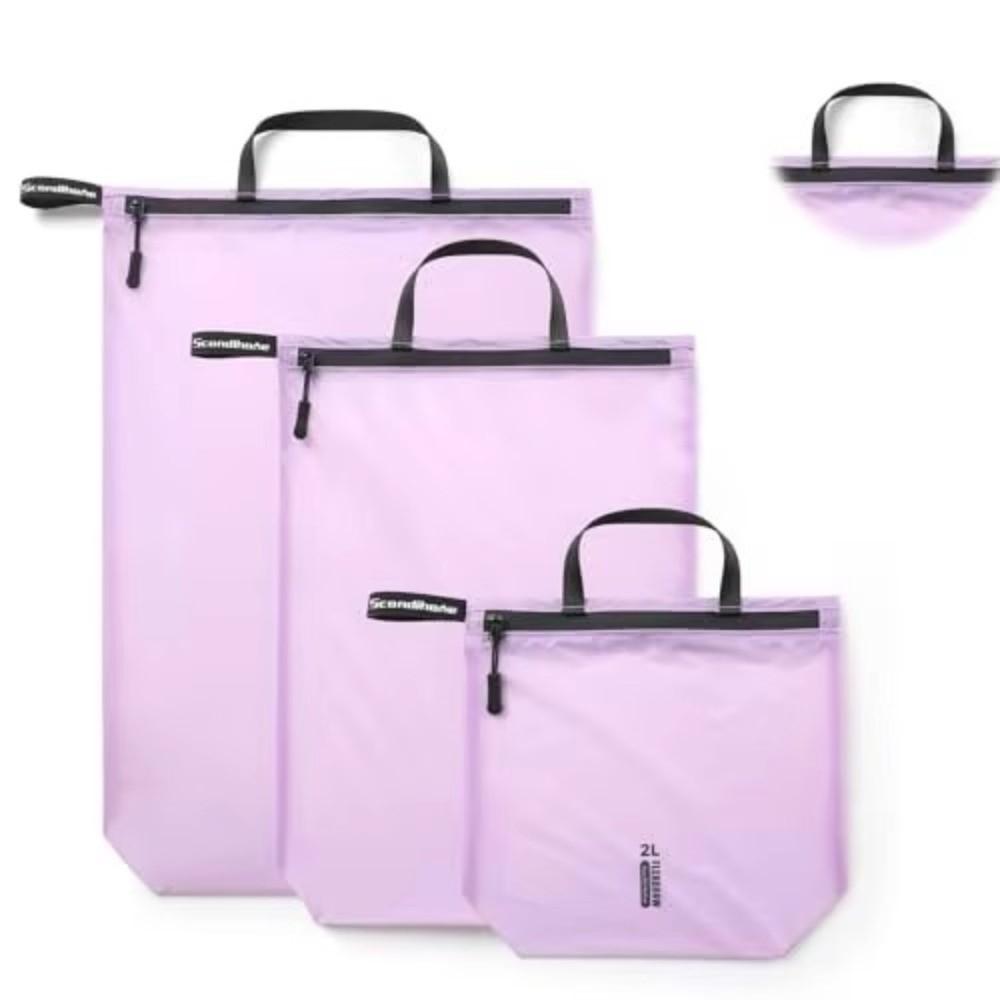 Nylon Wet Dry Bag Zipper Closure Waterproof Storage Pouch Portable Travel Organizer Bag For Travel