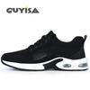 GUYISA 2007 Мужская летняя дышащая рабочая обувь с защитным стальным носком