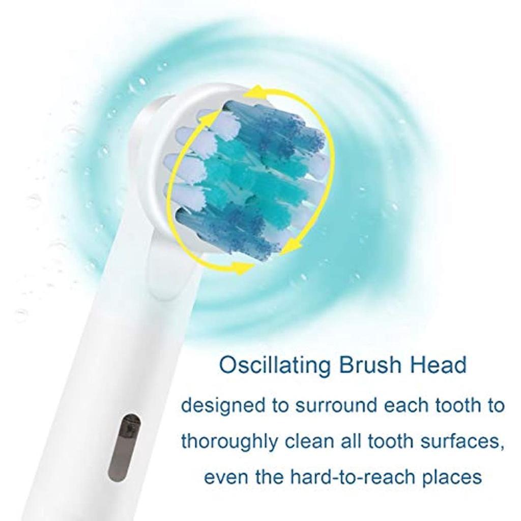 Насадки для зубных щеток, совместимые со сменными электрическими зубными щетками OralB, чувствительные, перекрестного действия, профессиональный уход, жизнеспособность и т. д. 10 шт.