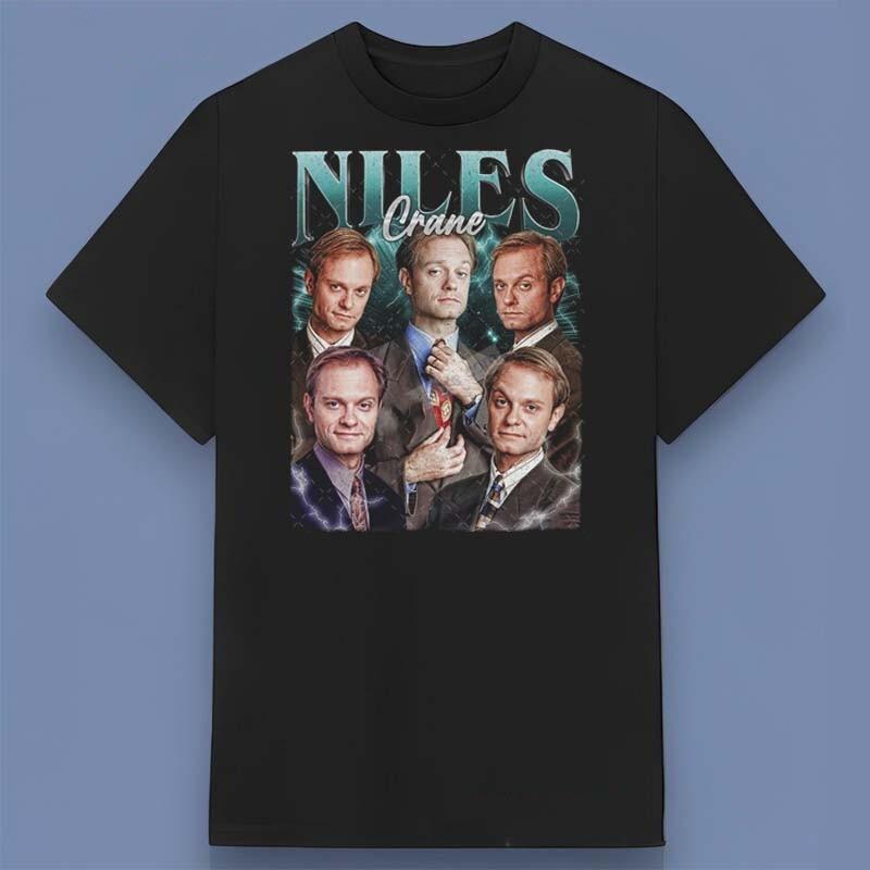 Niles Crane Frasier Shirt Gift for Friends All Size S-4XL Shirt Holiday Gift
