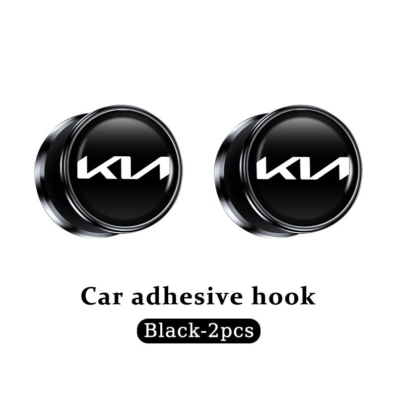 For KIA Car Hooks Small Hanger Self Adhesive Sticky Storage Auto Accessories Ceed Sportage Rio K5 K2 Optima Cerato Venga Sedona