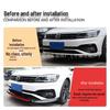 Полный комплект обвеса ABT для Volkswagen Lamando 19-21: Передний сплиттер, боковые накладки и диффузор