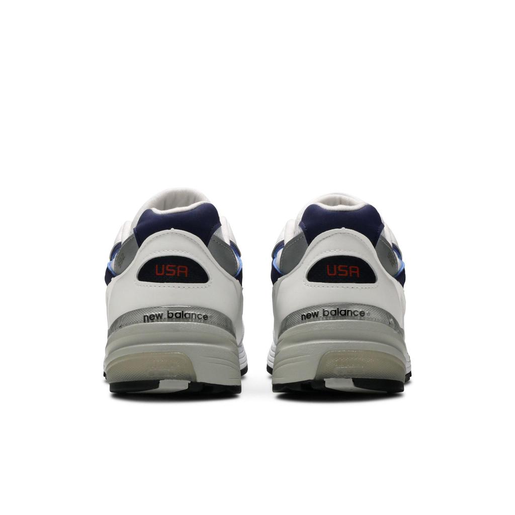 New Balance 992 Made in USA 'White Navy' (Unisex) White / Blue Running Shoes M992EC