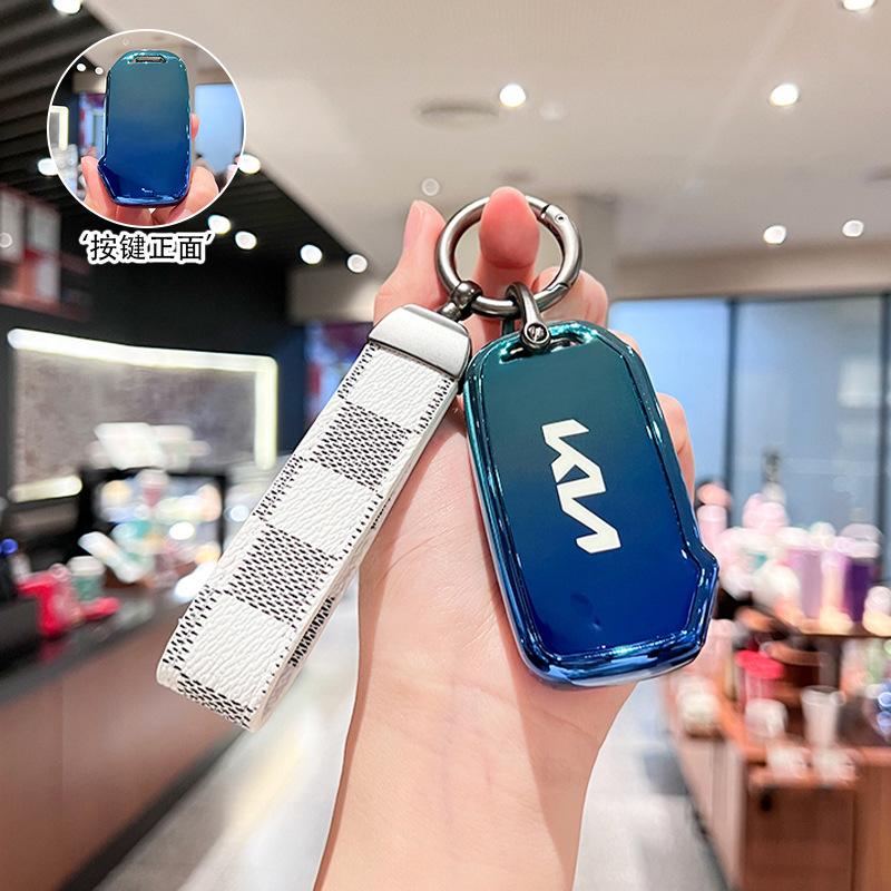 Применимо к комплекту ключей Kia 2021 k3 автомобиль смарт запуск k4 Yirun k5 Kaiku сумка ACE kx3/kx5 гордый запуск k2 корпус