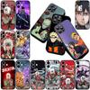 Casing for Apple iPhone 16 14 15 Plus 11 Pro Max 16E ProMax + 16Plus 15+ 14+ Phone Cover Soft Case Jiraiya Narutos Uchiha Sasuke