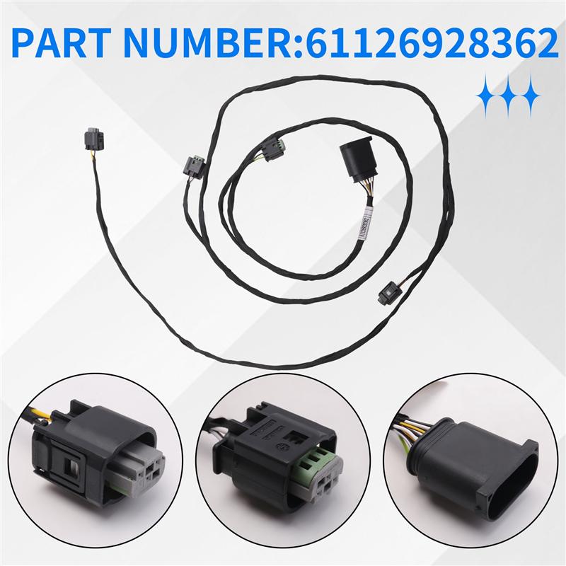 For BMW 5 Series E60 Front Bumper Parking Sensor Wiring Harness Front Bumper PDC Wiring Harness PDC Cable 61126928362-AT80