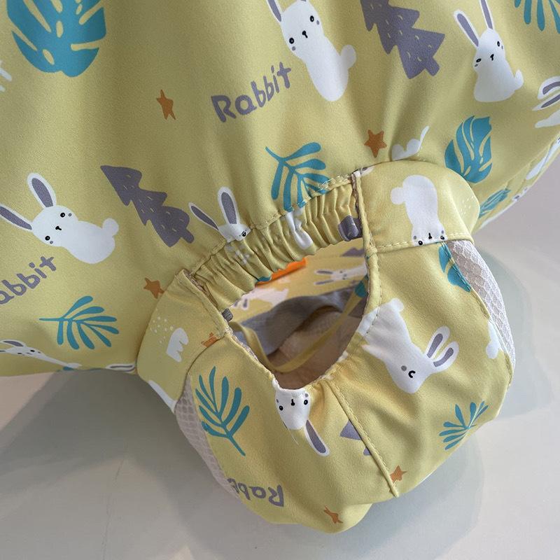 Летние детские кепки-рыбаки с защитой от УФ-излучения, кепки с широкими полями и принтом животных из мультфильмов, кепки-солнцезащитные для девочек, защита от УФ-излучения, детские сетчатые пляжные кепки