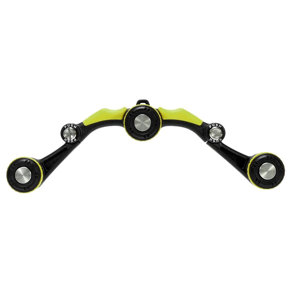 DRESS Quick FG Knotter EVO Neon Lime, for PE 0.3-6, 3lb-80lb Leader, Knot Fastener, Line Winder, PE Line FG Knot