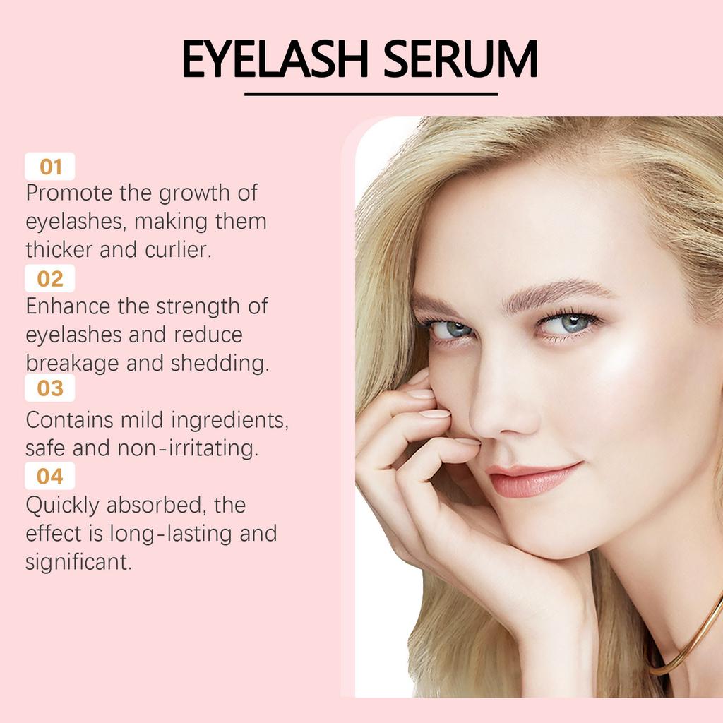 Жидкость для роста ресниц может стимулировать рост ресниц, делая их длиннее и гуще за короткое время, 3 мл