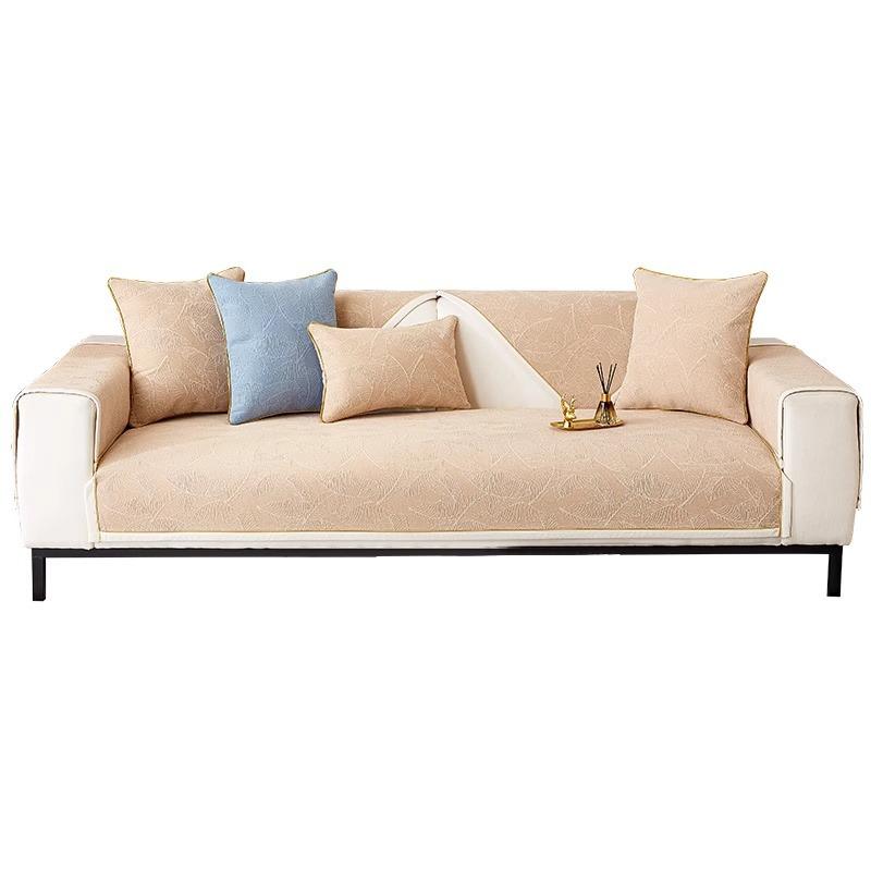 Доступная роскошная стильная диванная подушка, четыре сезона, синельная Нескользящая подушка, новая ткань для чехла на диван для гостиной