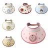 Cartoon Children Fan Hat Breathable Cooling Sunshade Hat Fashion Sunscreen Empty Top Hat  Camping