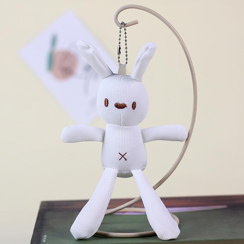 Очаровательная плюшевая игрушка Кролик-кукуруза из мягкого короткого плюша с набивкой из ПП хлопка 20 см