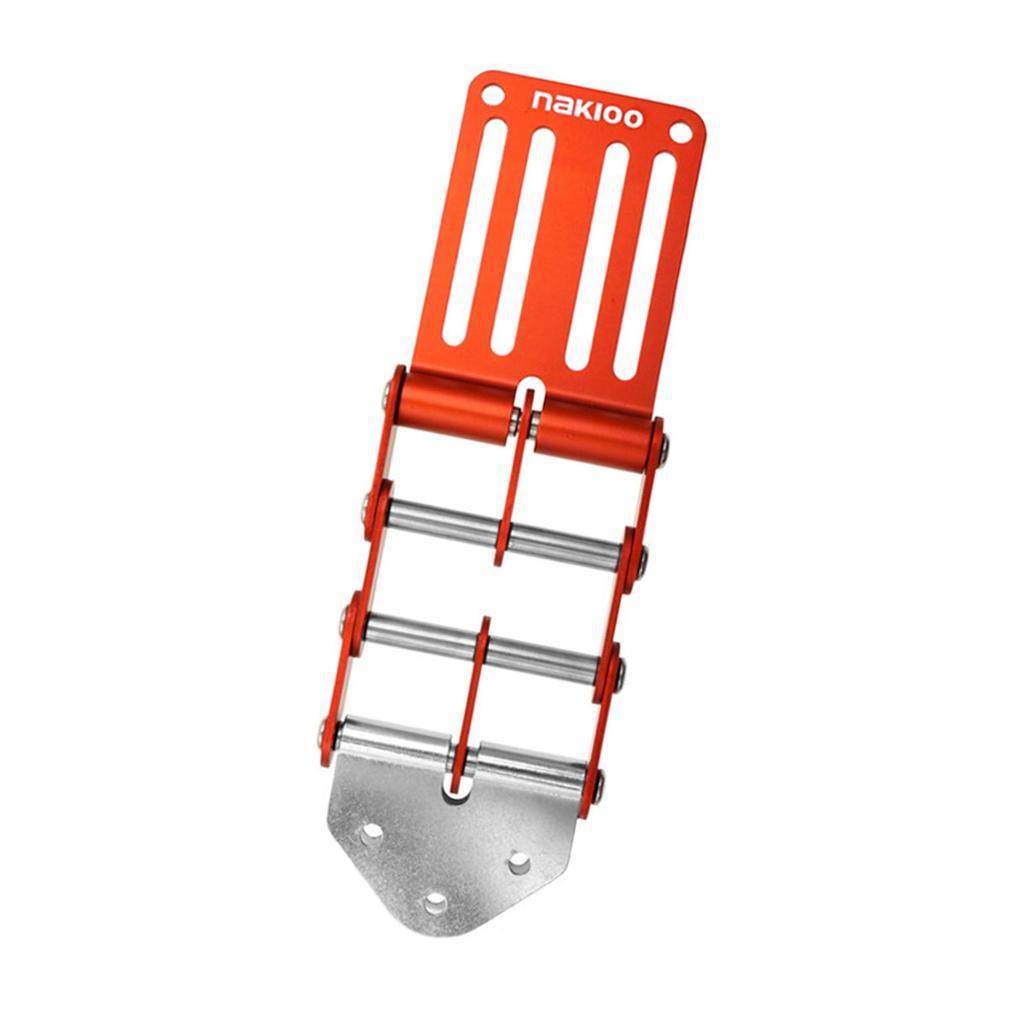 Quick Release Tool Belt Buckle Versatile for Electrician Stainless Steel Axle 53mm Width Adjustable Chain Clip Belt Attachment