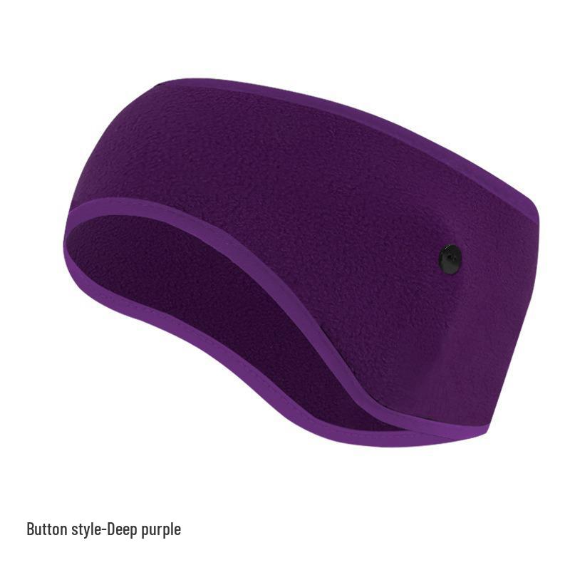 Складная флисовая лыжная повязка на голову для защиты ушей и лба