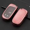 Carbon Fiber Car Key Cover for Jeep Compass & Renegade
