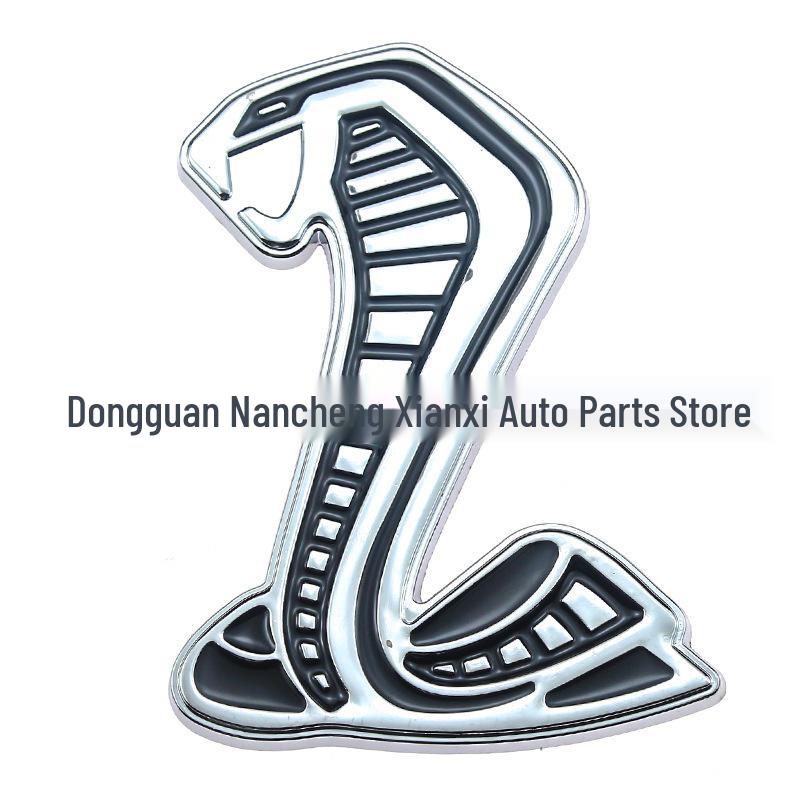 Металлические наклейки на автомобиль Ford Mustang GT500: Эмблемы Cobra & Shelby GT