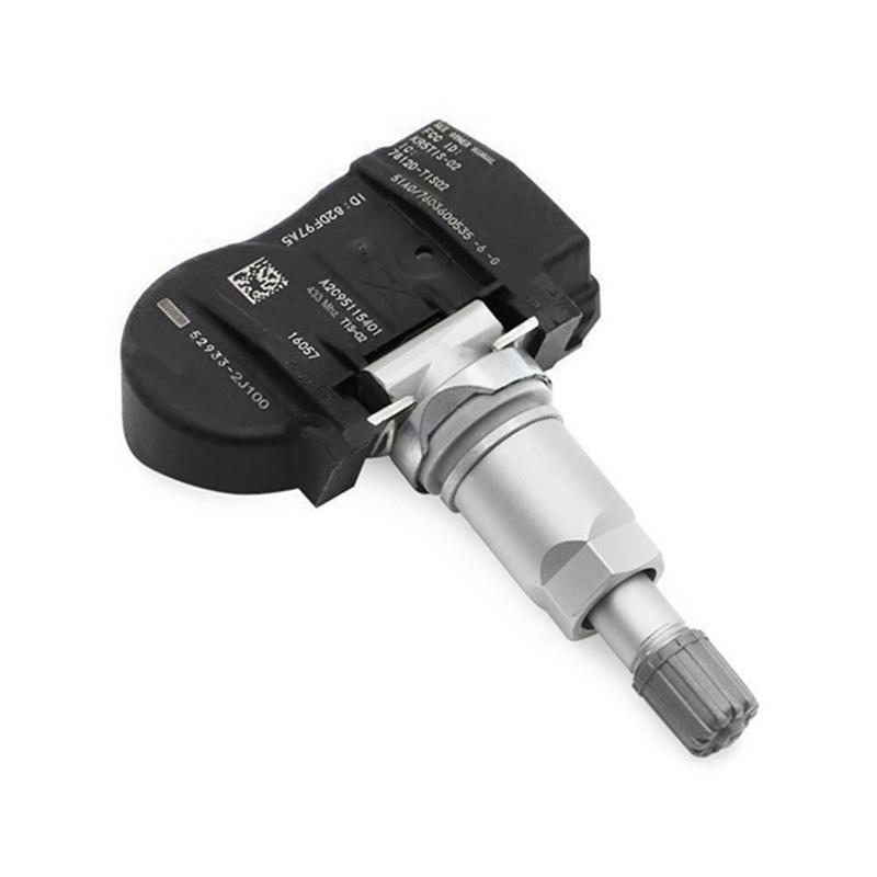 НОВЫЙ комплект из 4 датчиков давления в шинах TPMS 433 МГц 52933-2J100 529332J100 для Hyundai Accent, Genesis, Elantra, Kia Rio, Sorento 2012-2019