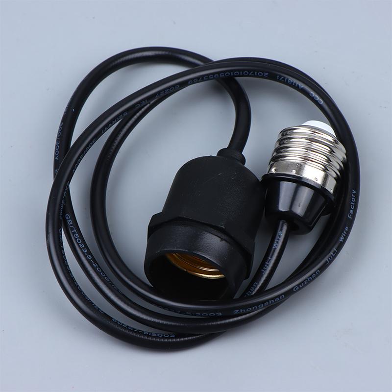 Lamp Base With Extension Cord 110-240V Outdoor E27 Lamp Base With Extension Cord Waterproof E27 Lamp Holder