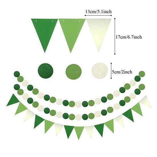 Набор украшений для вечеринки, красочные бумажные цветы, вееры, помпоны, баннеры, карнавал, день рождения, праздник, фиеста, украшения