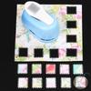 New Stamp Border DIY Punch Stamp Shape Craft Punch Embossing Machine Round Hole Punch Toothed Puncher Embosser Color Random