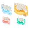 4 Sizes Pompom Maker Plastic DIY Fluff Ball Weaving Needlework Knitting Tools Set