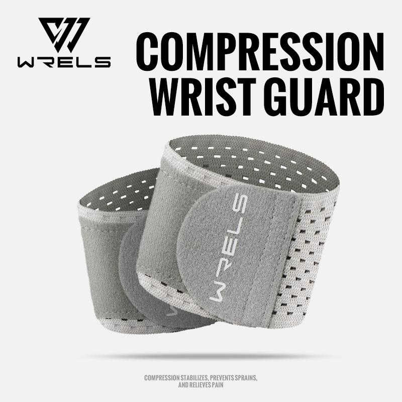Wrels Wristband Wrapping Compression Sports Elastic Adjustable Wrist Guard Support Basketball Weight Training Wrist Wraps