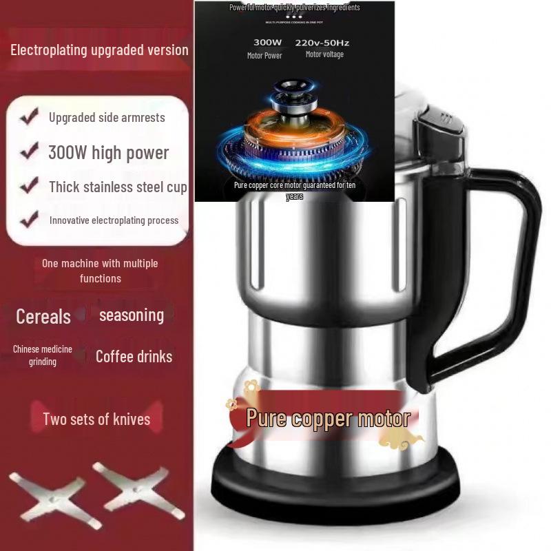 Home Grinder Mill - Superfine Grain & Soy Milk Powder Machine