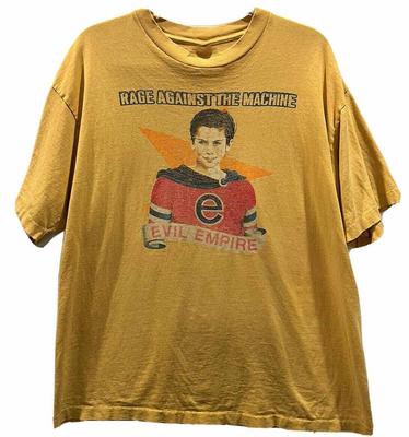 1996 Rage Against the Machine Злая Империя Футболка Желтая Унисекс S-5XL Унисекс Футболка
