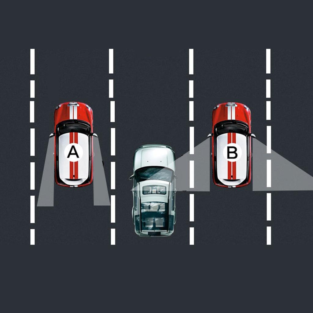 Зеркало для слепых зон, выпуклое зеркало заднего вида с круглым стеклом, 2 дюйма, упаковка из 1 шт.
